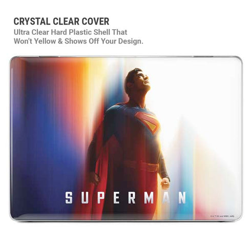 Superman 2025 Man of Steel Ascension Heroic Glow MacBook Air 15in (2023-2025) Case plus Skin